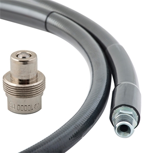 Thermo-Plastic 3/8" Hydraulic Hose & Coupler Sets